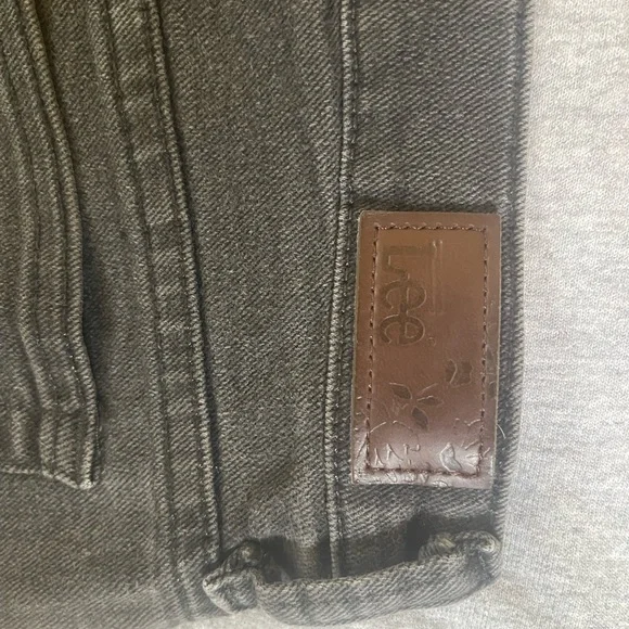 Lee Gray/black Denim Jeans with Gap light wash jeans - Picture 5 of 7